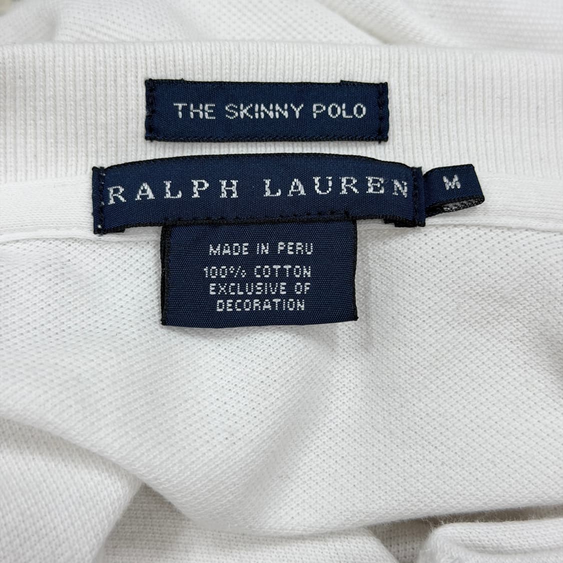 폴로 랄프로렌 여성 빅포니 PK 카라 반팔티 화이트 M 상품이미지4