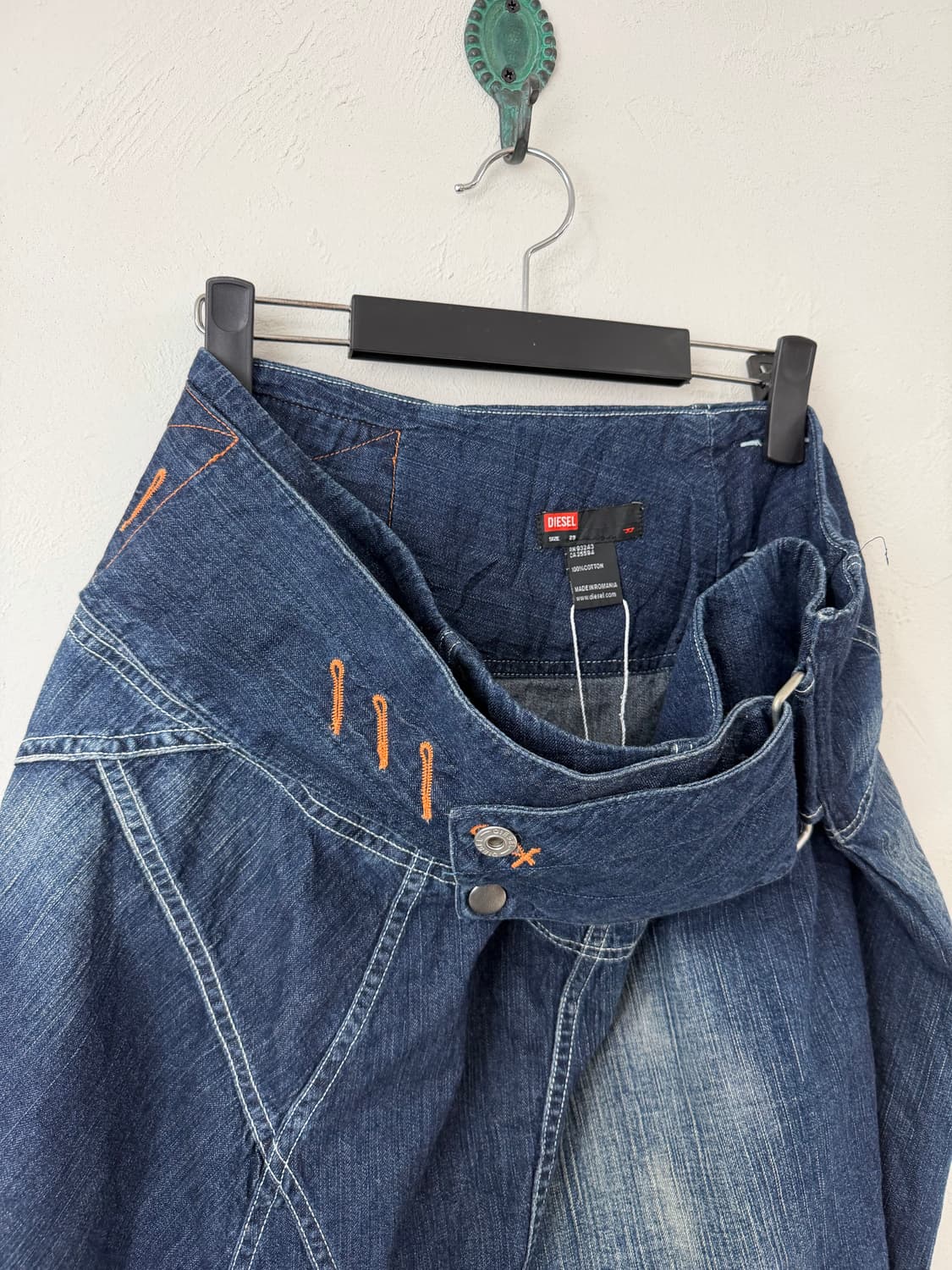 디젤 데님 랩 스커트 상품이미지5