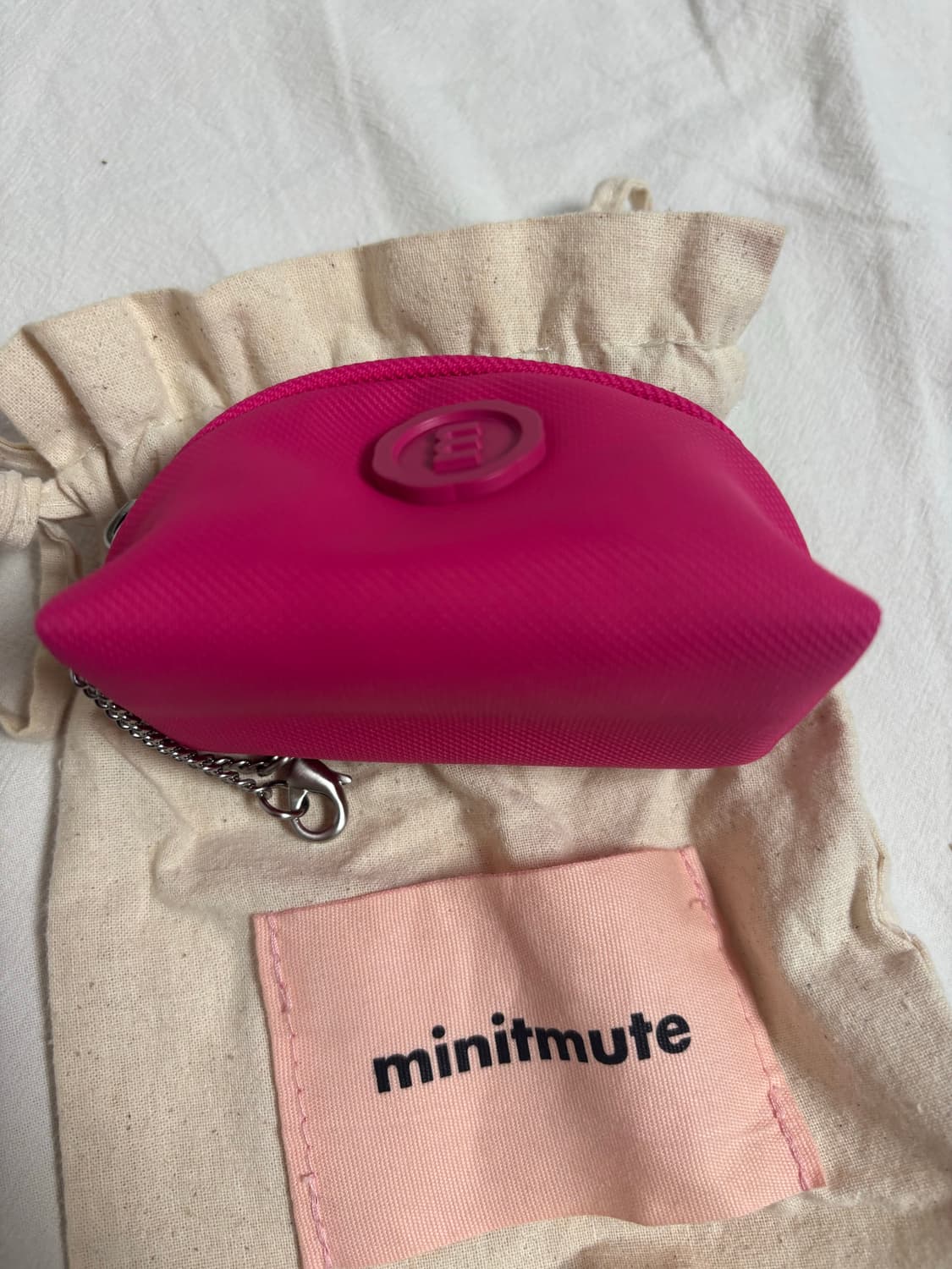 미닛뮤트 클로파우치 키링 토니핑크 (새상품) 상품이미지2