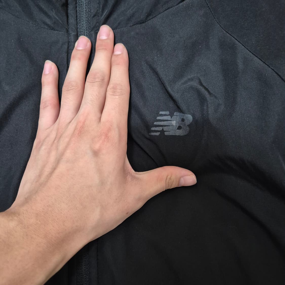 뉴발란스 사이드라인 다운 후드 롱패딩 점퍼 상품이미지4