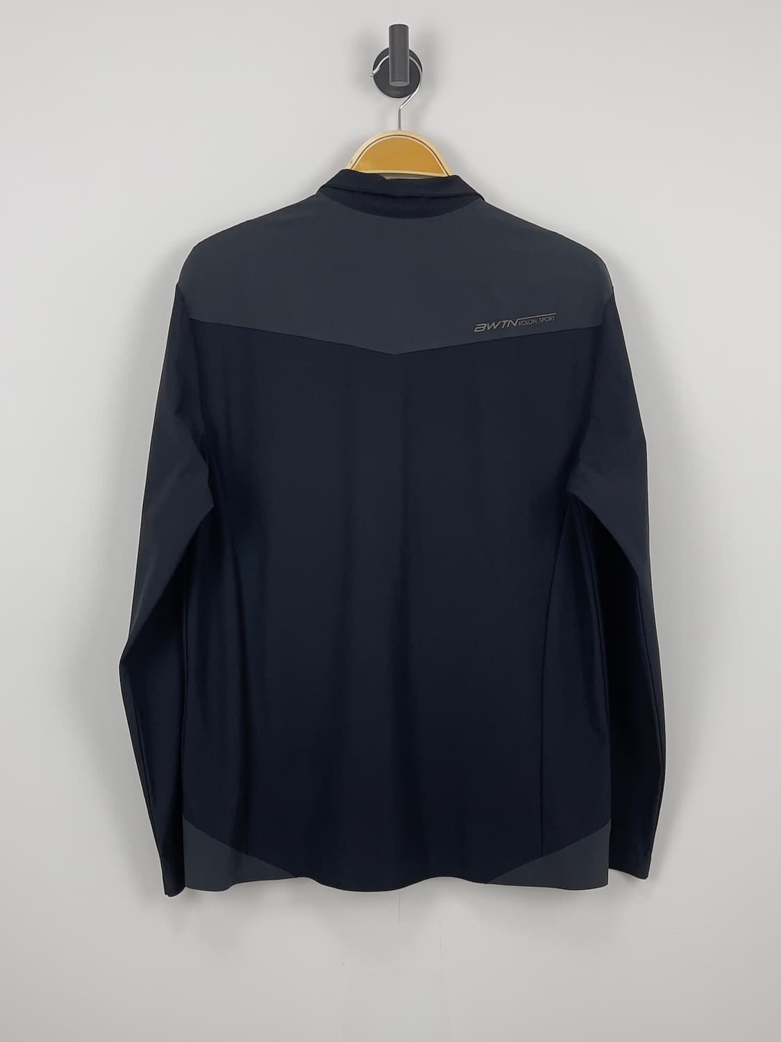 코오롱스포츠 블랙 하이넥 집업 자켓 상품이미지5