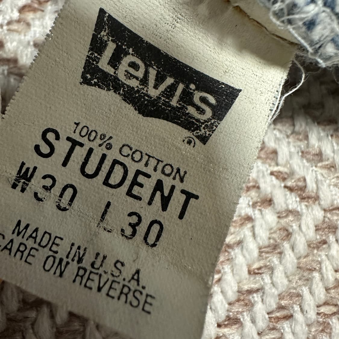 LEVI'S 701 90's usa made denim pants 상품이미지6