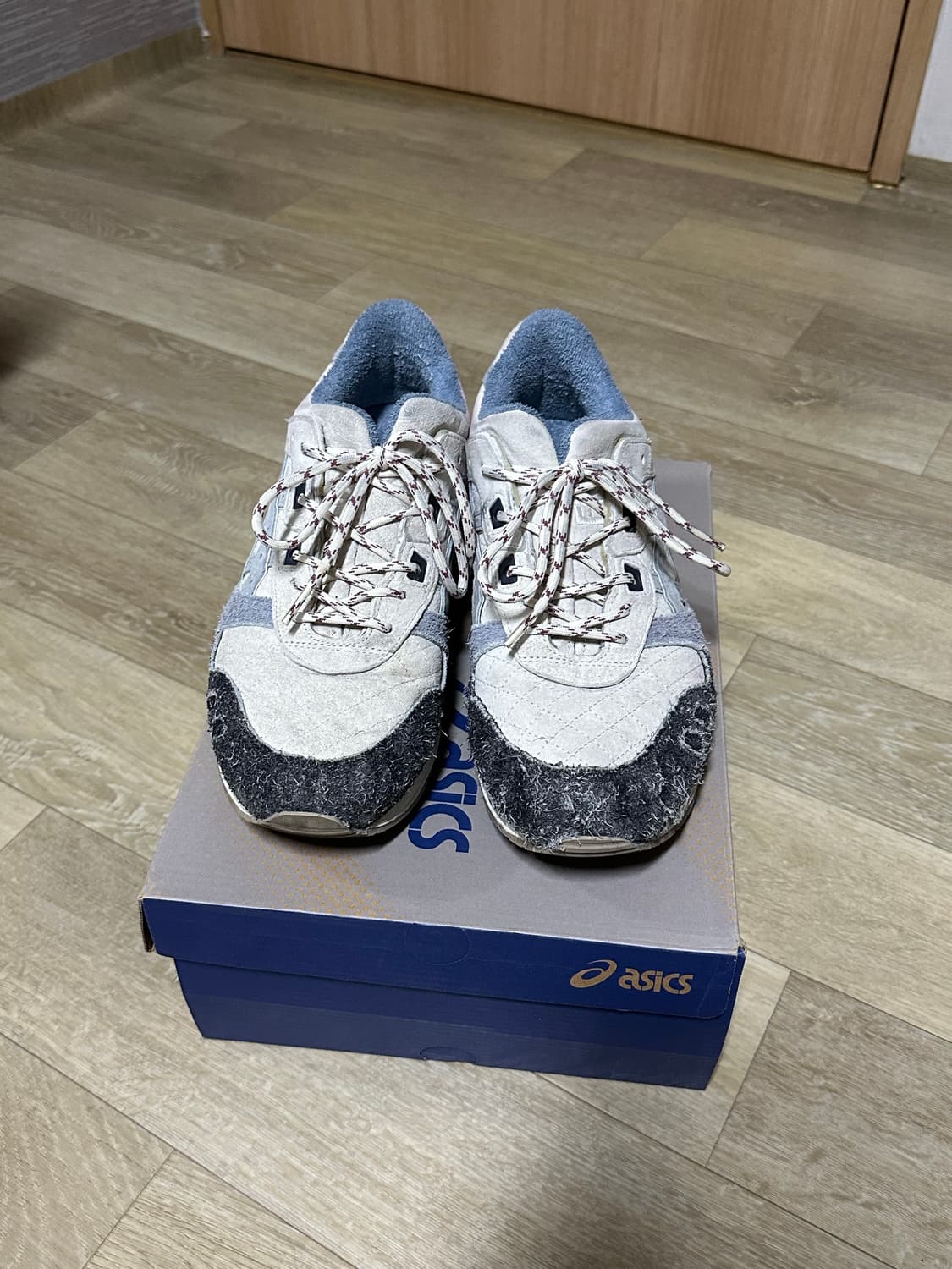 아식스 x 키스 젤 라이트 3 리마스터드 서울 크림 상품이미지2