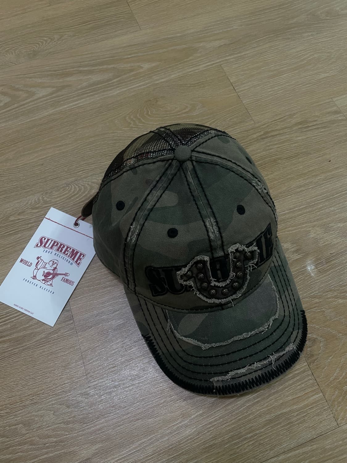 슈프림 트루릴리전 볼캡 더티 카모 트루릴리젼 상품이미지2