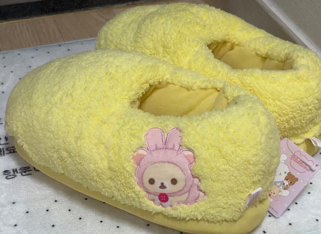 우사베이비 코리락쿠마 룸슈즈 거실화 상품이미지1