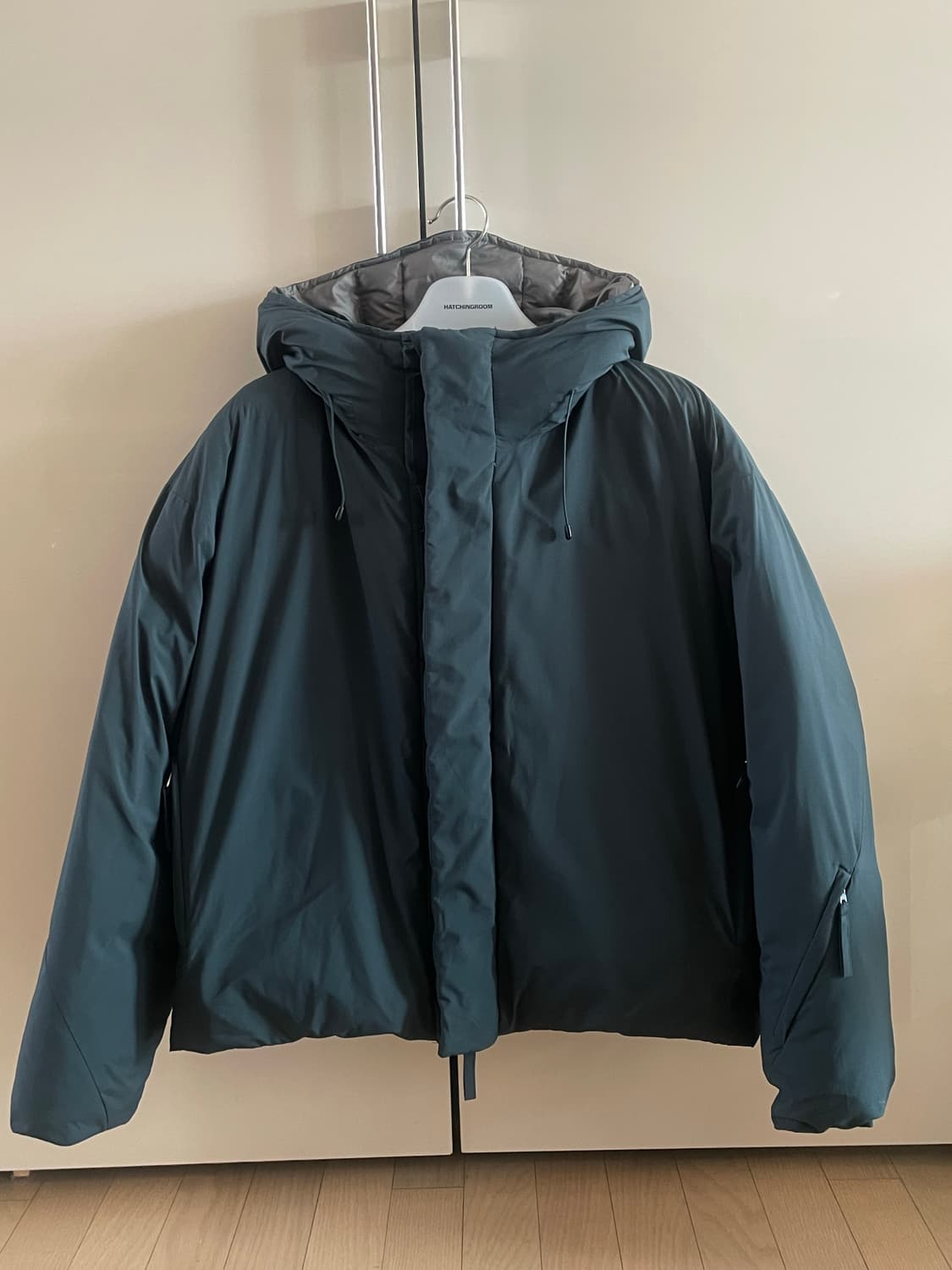 COOR 워터 리펠런트 구스다운 점퍼 (터콰이즈) S 상품이미지2