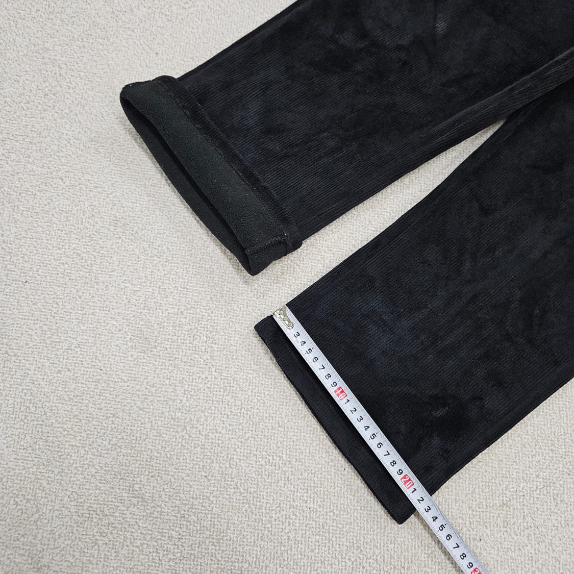 [F] 기모 트레이닝 와이드 팬츠 바지 1203JM1 상품이미지7