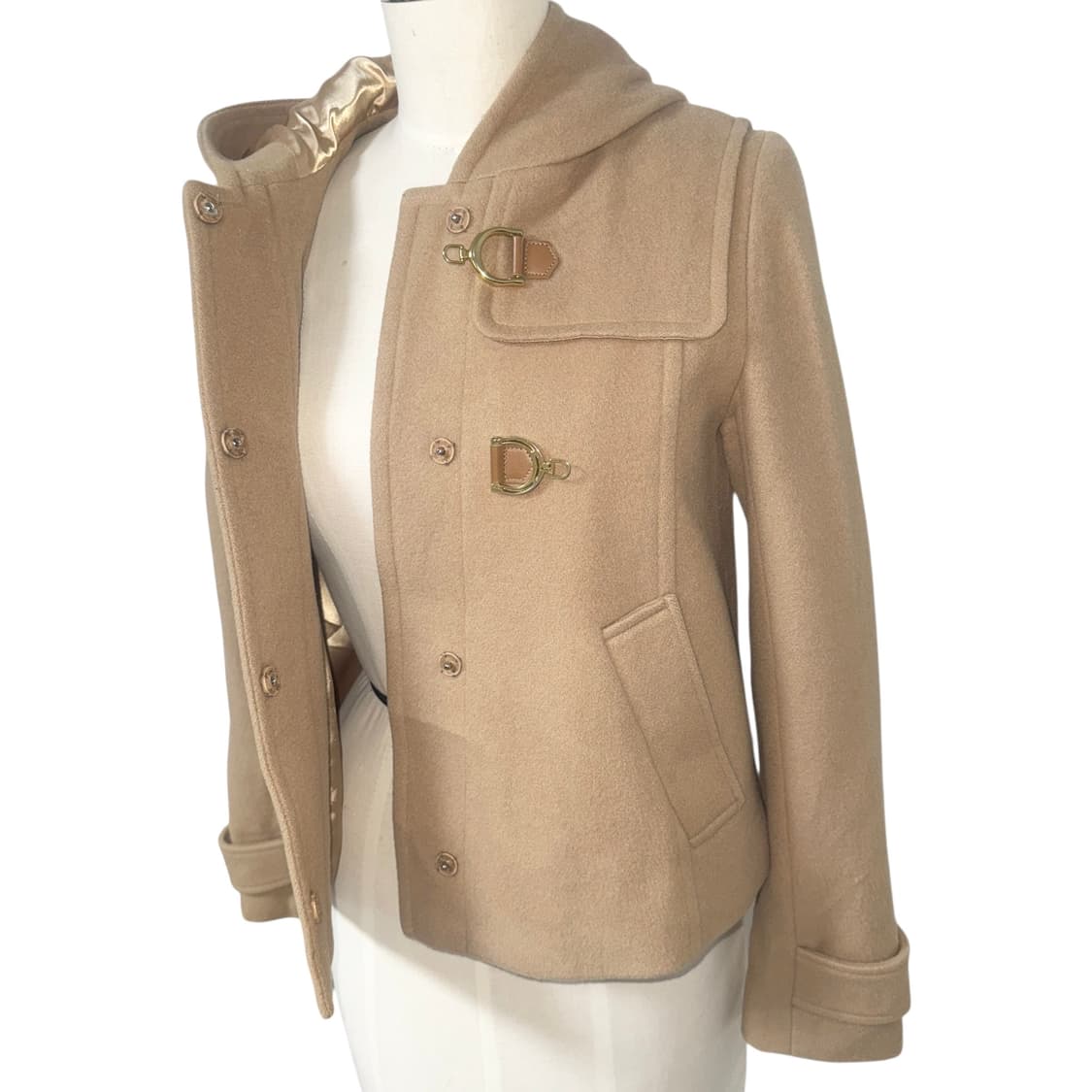 Milky Brown Mini Duffle Jacket 상품이미지7