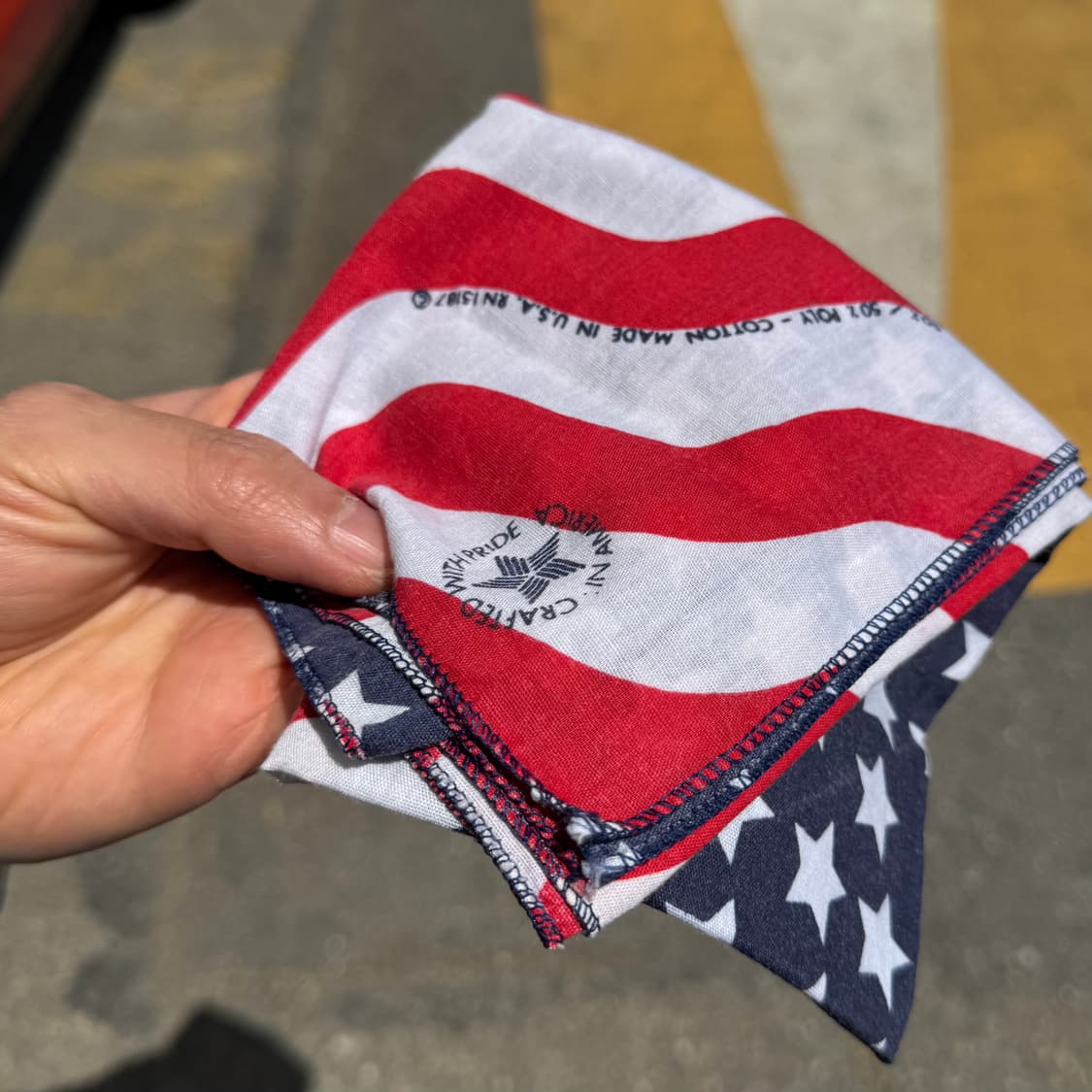80-90s 성조기 반다나 상품이미지7