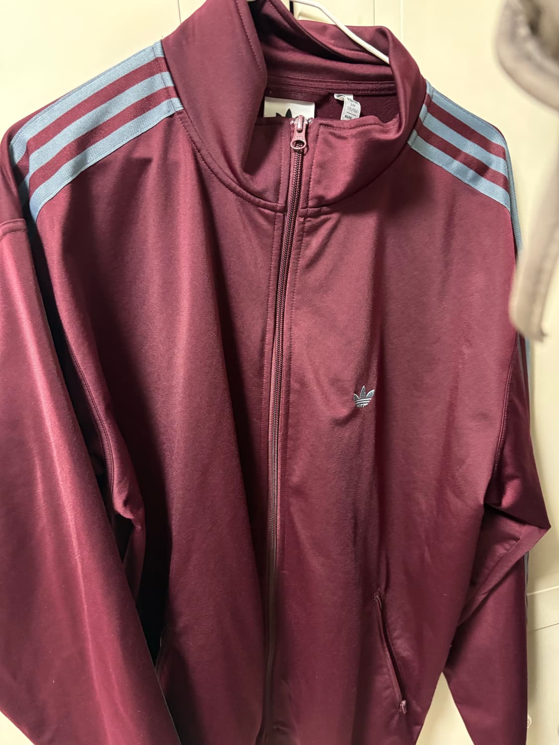 아디다스 베켄바우어 트랙 자켓 져지 마룬 M사이즈 상품이미지1
