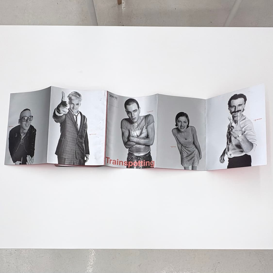 Trainspotting 1996‘s brochure 트레인스포팅 브로셔 상품이미지2