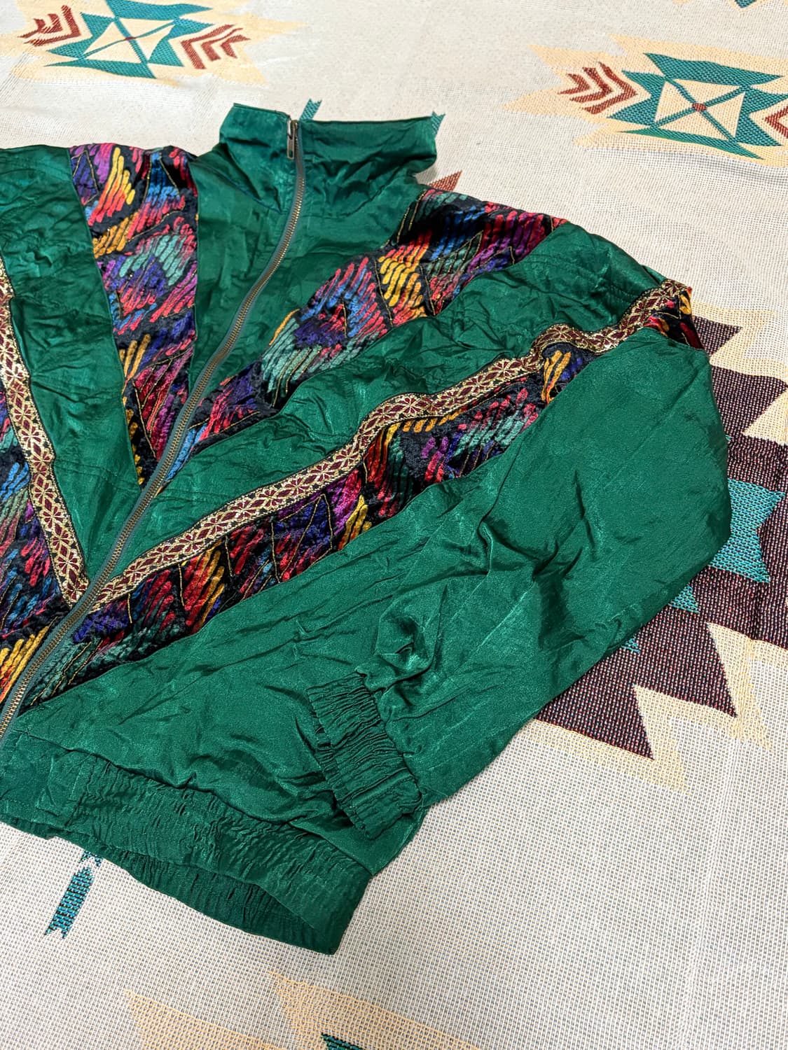 80~90S BOCOO 홍콩 웨스턴 스윙탑 드리즐러  상품이미지2