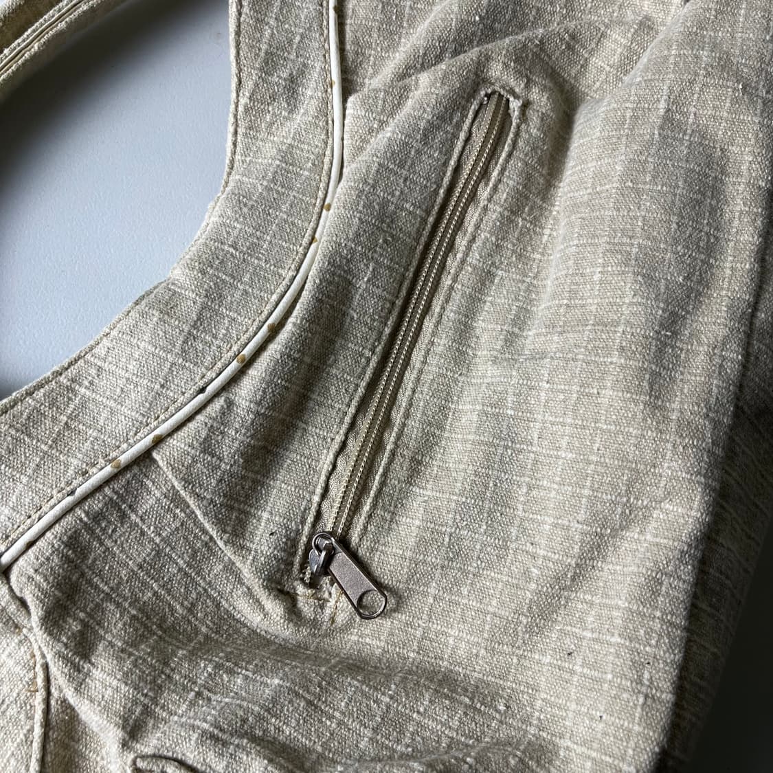 [JPN] 빈티지 모리걸 우드버튼 핸드백 상품이미지4