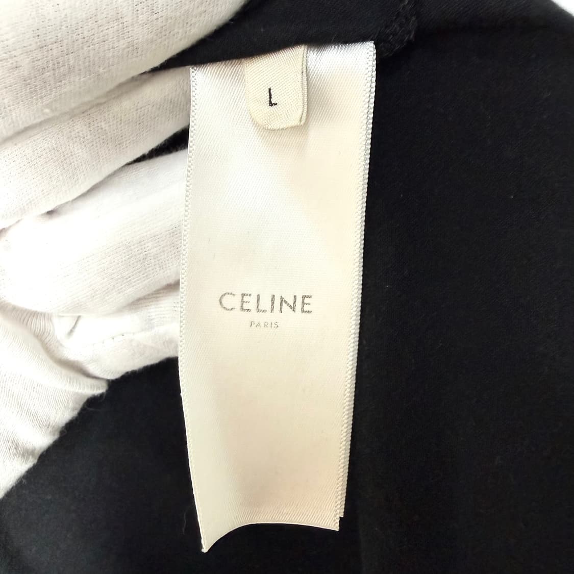 셀린느 로고 반팔 티셔츠 L사이즈 상품이미지4