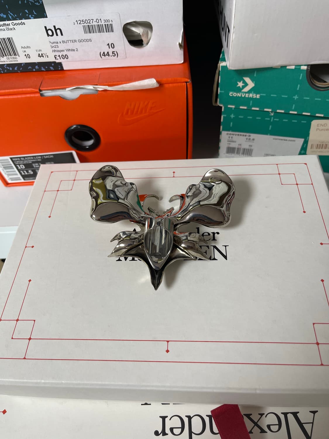 알렉산더 맥퀸 실버 반지 상품이미지2