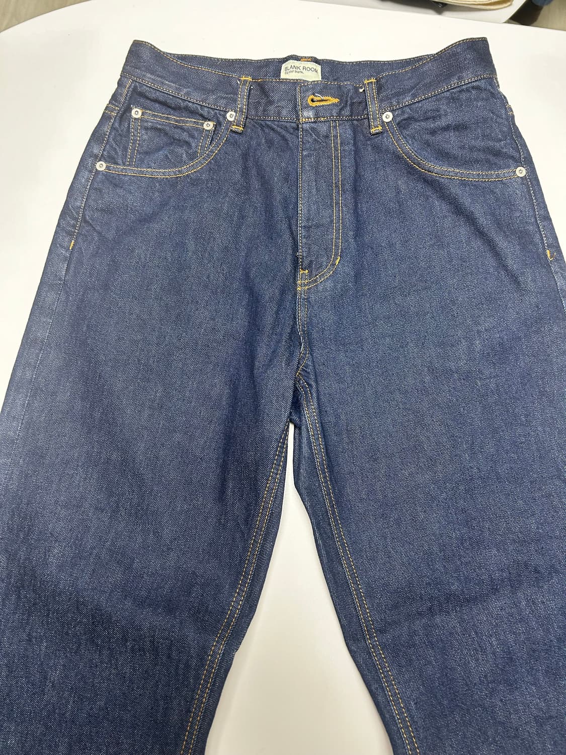 블랭크룸 세미 와이드 데님 팬츠 30인치 상품이미지4