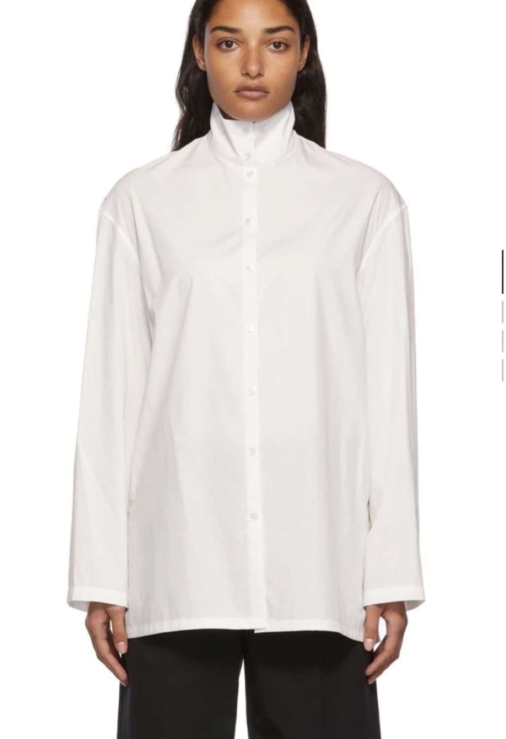 르메르 오버사이즈드 칼라리스 셔츠 (36/실측 남성100-105) 상품이미지8