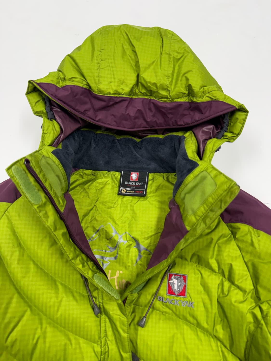 블랙야크 형광 다운패딩 상품이미지4