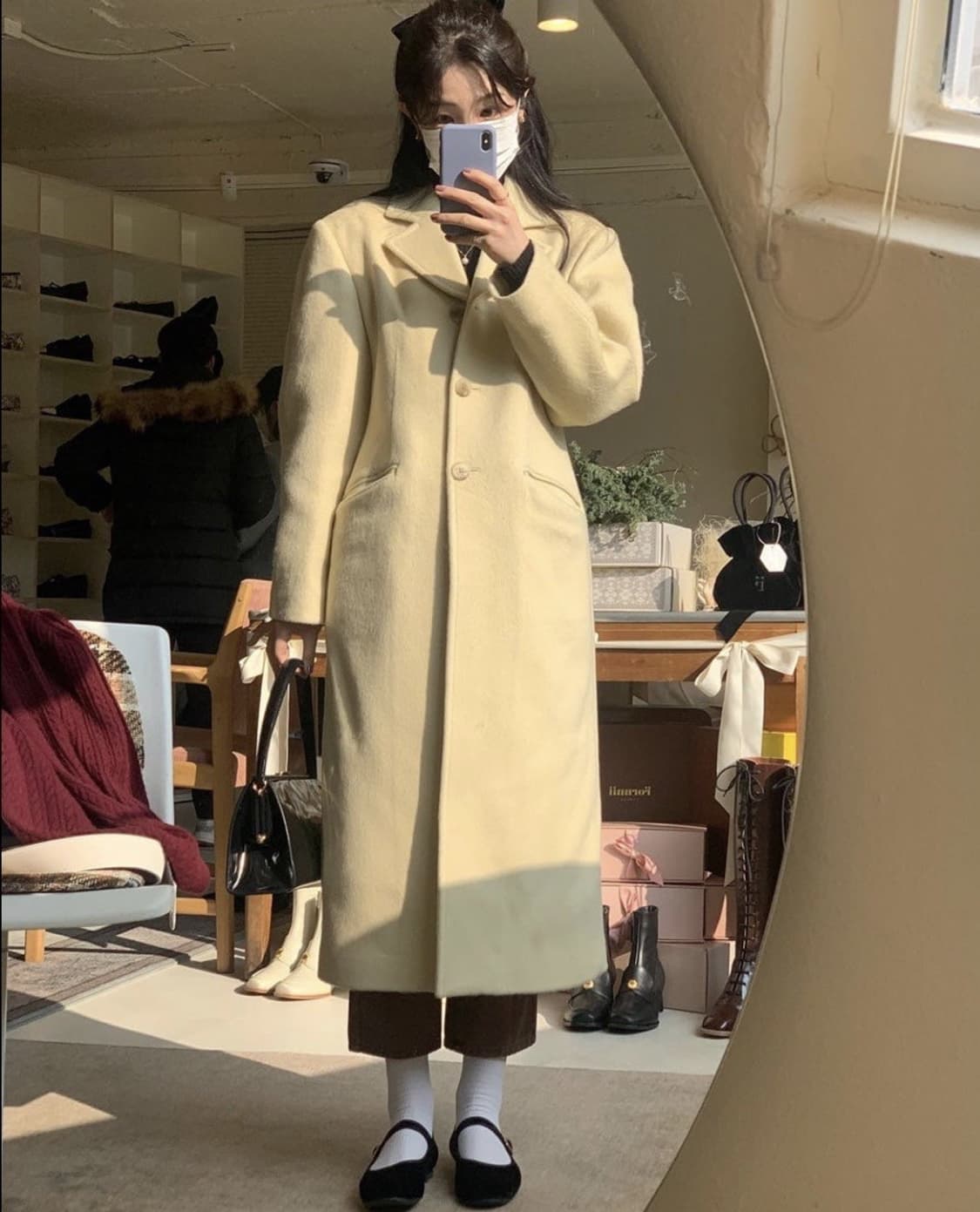 아비에무아 아워글래스 코트 1사이즈 상품이미지1