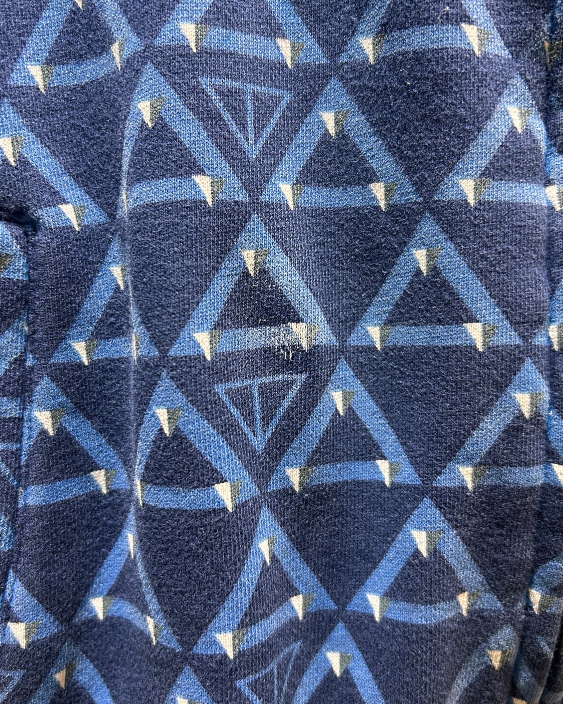 M MLB LA 다저스 지오메트릭 패턴 블루 후드집업 상품이미지9