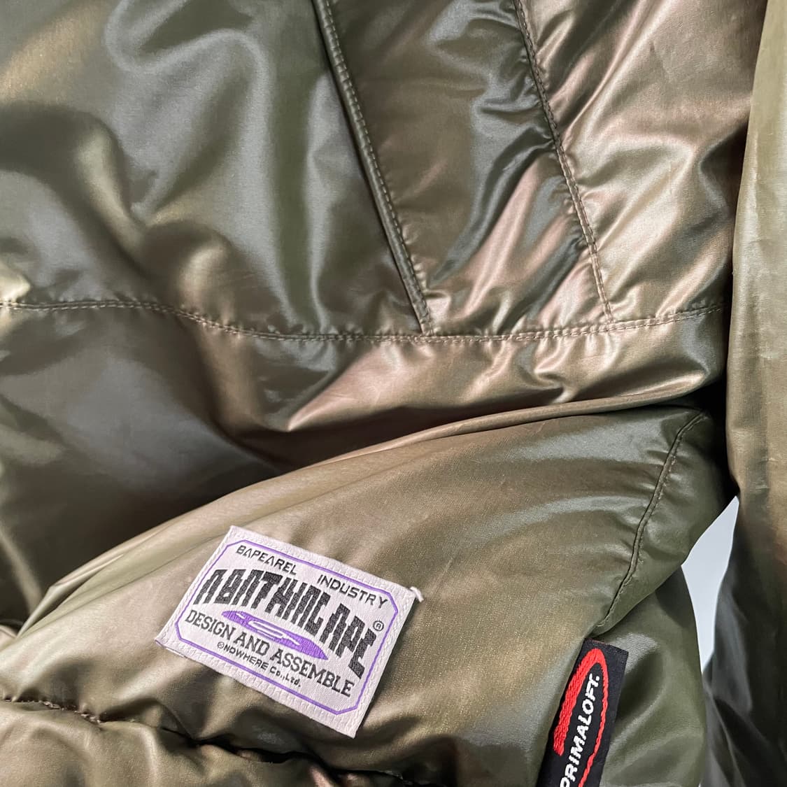 베이프 카모 리버시블 프리마로프트 자켓 상품이미지7