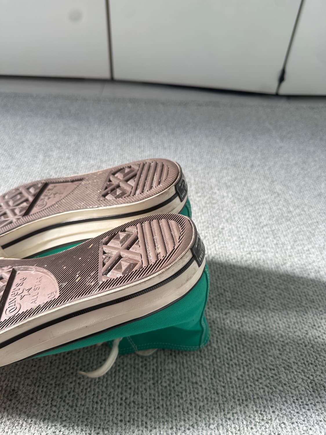 컨버스 척 70 하이 코트그린 290 상품이미지6