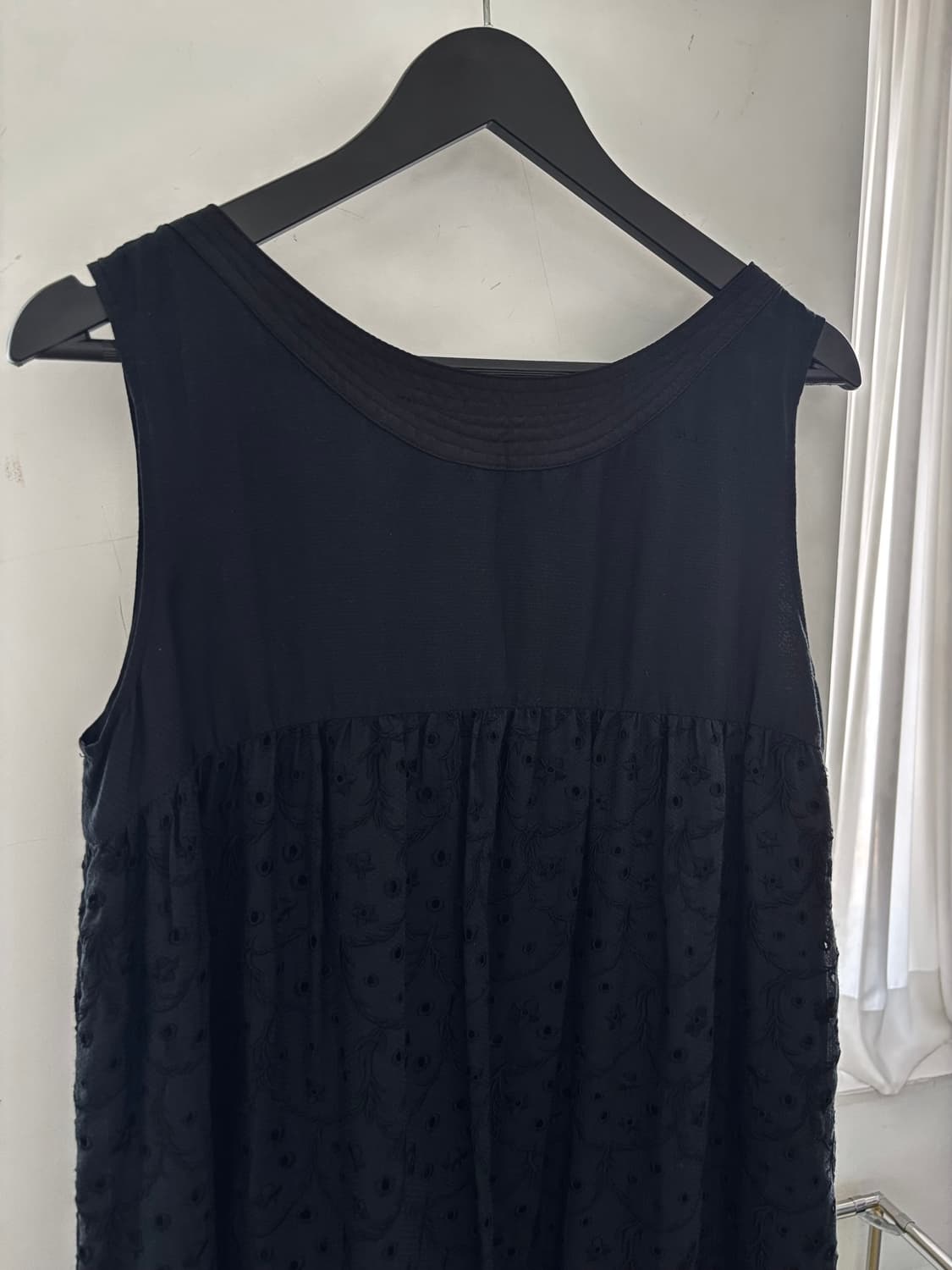 츠모리치사토 frill eyelet sleeveless 원피스 상품이미지7