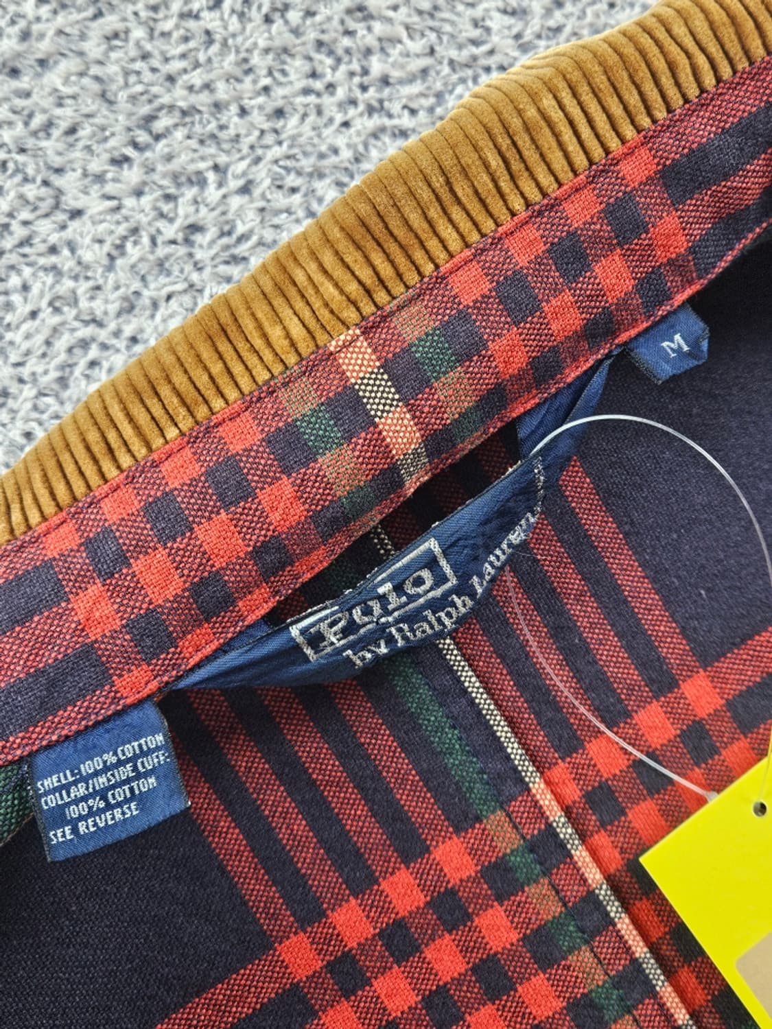 90's 폴로랄프로렌 체크 모호크 헌팅 자켓 ( M ) / 11070 상품이미지9