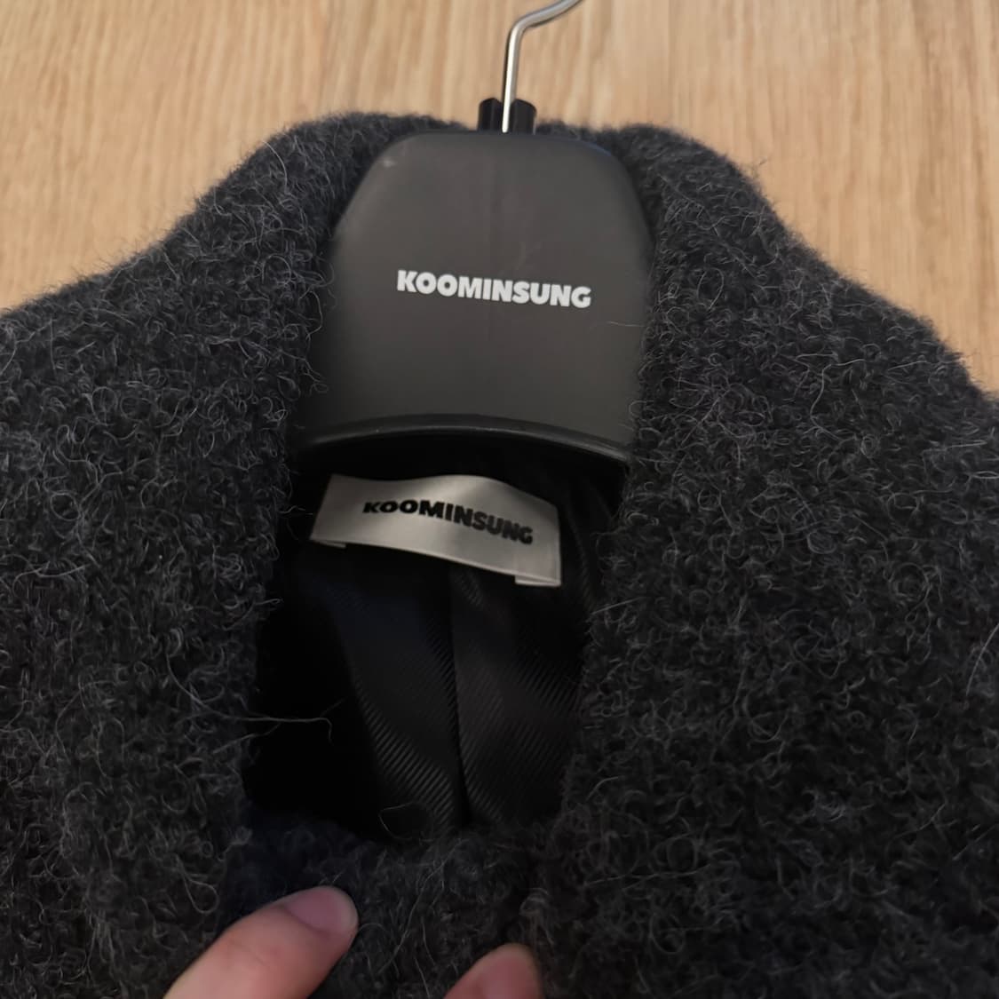 구민성 울 알파카 숏 자켓 상품이미지2