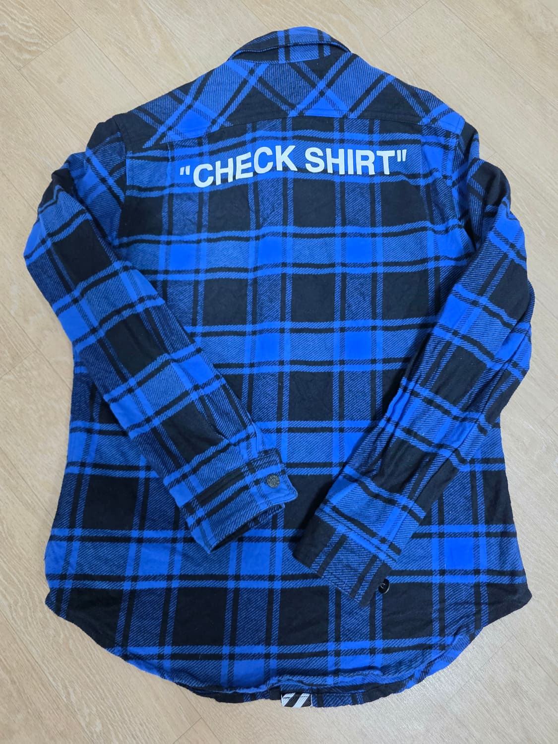 오프화이트 18FW 플란넬 셔츠 M 상품이미지7