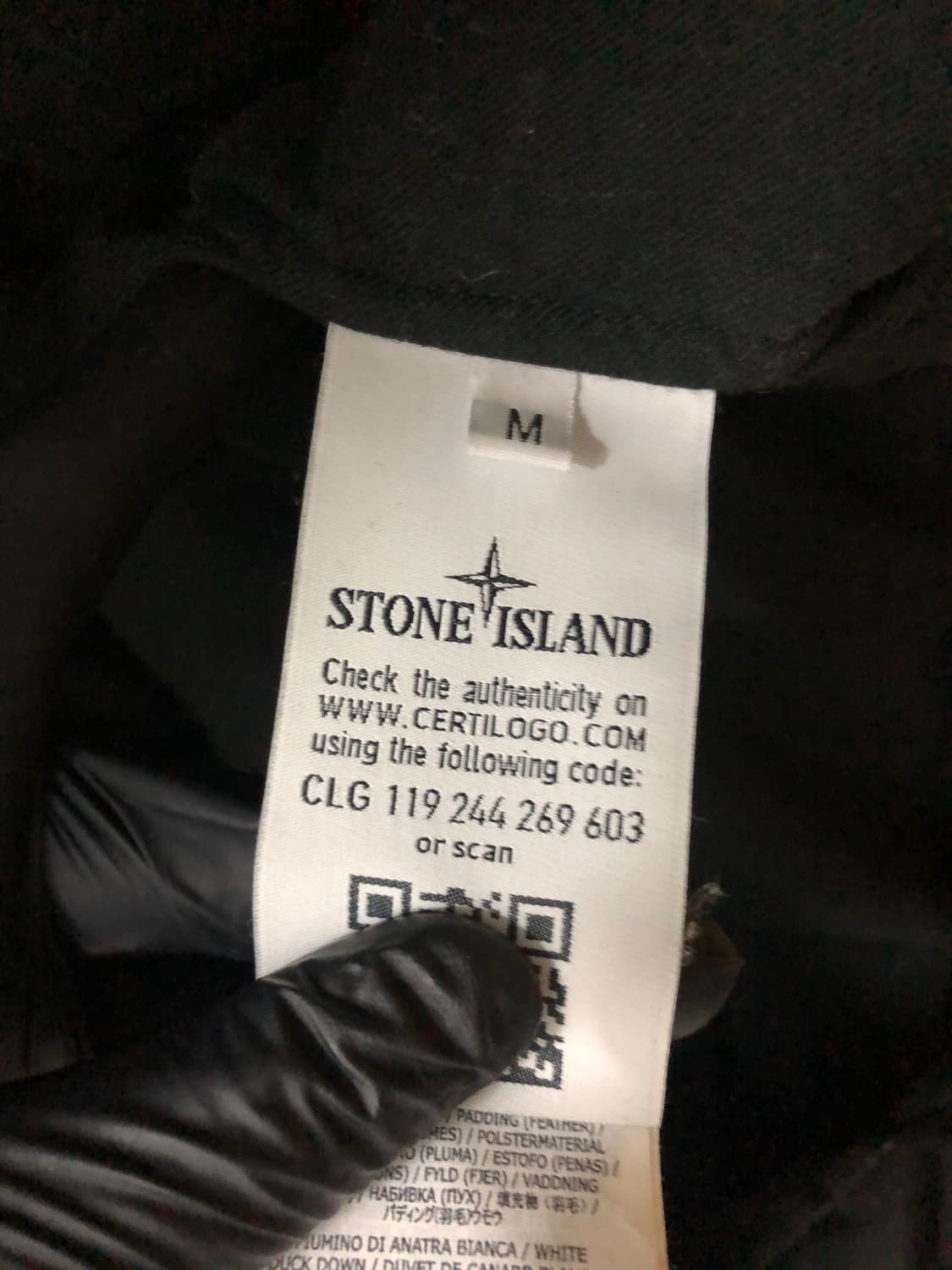 스톤아일랜드 코요테 퍼 덕다운 마이크로 랩스 롱패딩 블랙 상품이미지8