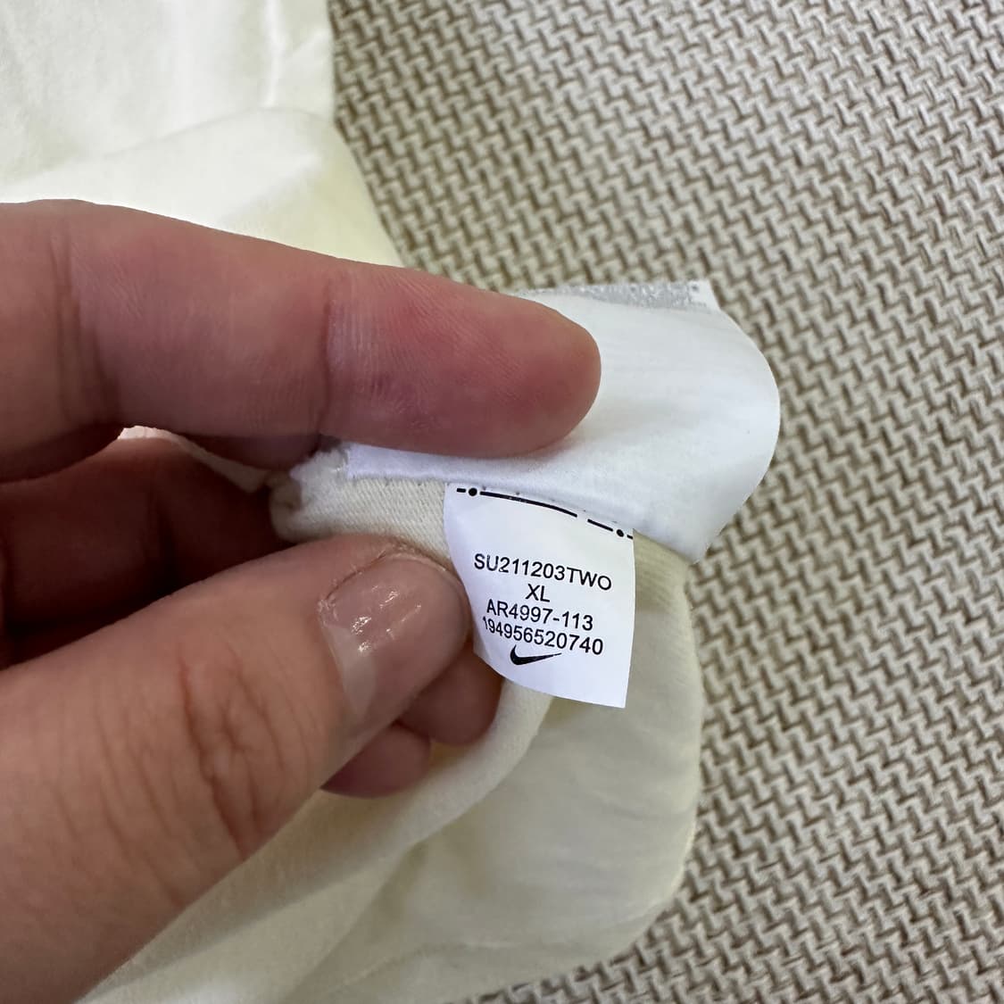 XL 나이키 드라이핏 반팔 티셔츠 0420D 상품이미지3