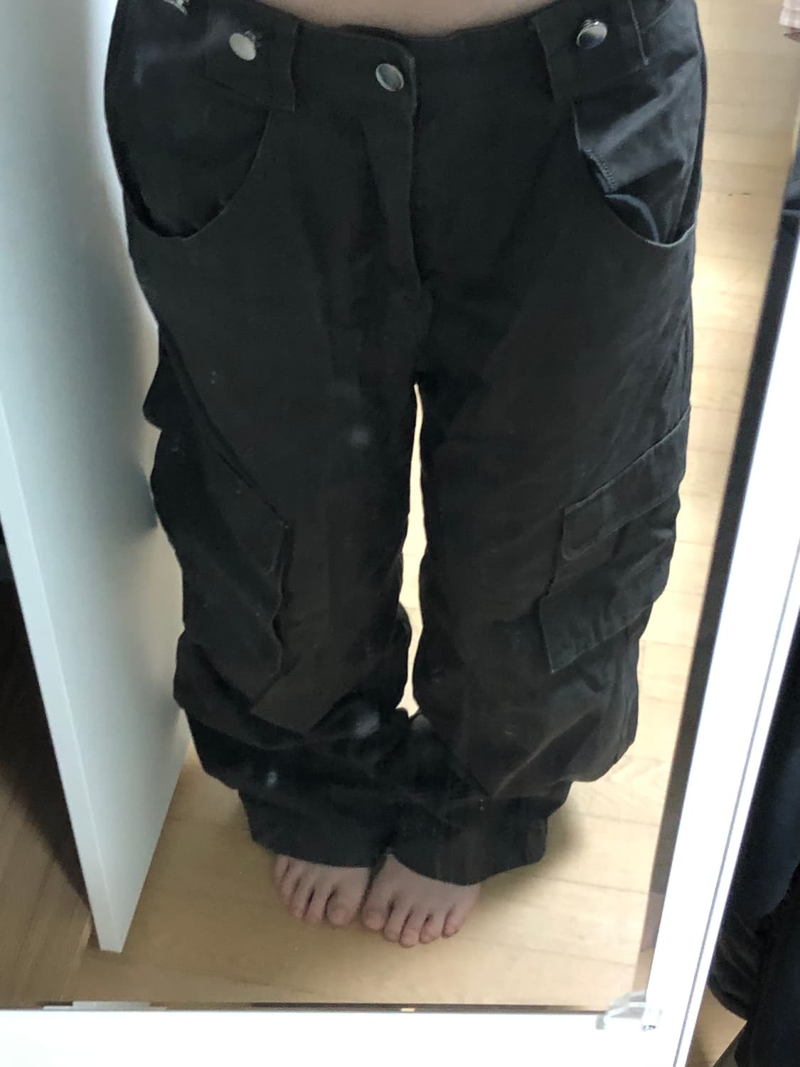 [실착사진🙆🏾] aeae 카고팬츠 (1size) 상품이미지4