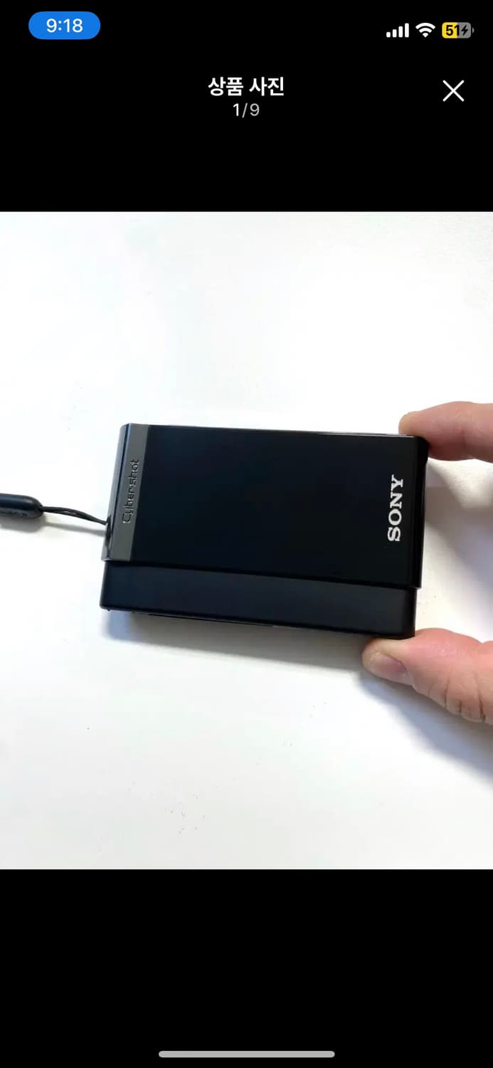 소니 사이버샷 DSC-T90 디지털 카메라 상품이미지1