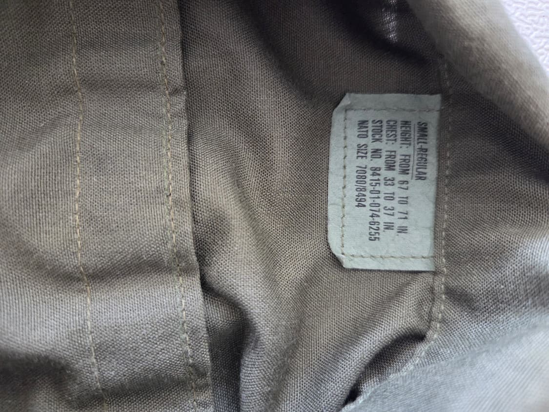 80's CVC Coverall  us army 탱커 오버롤 밀리터리 상품이미지2