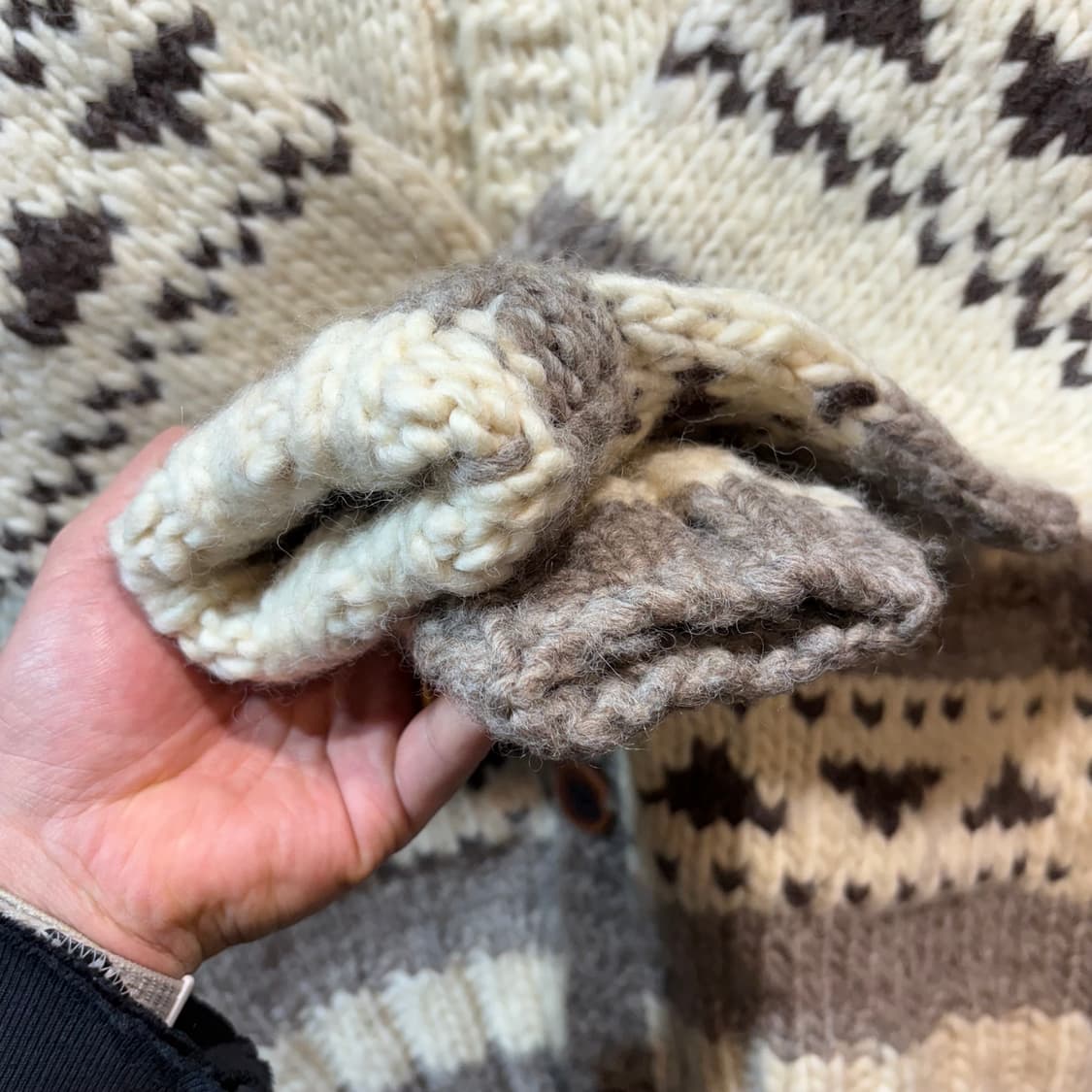 [M] CANADA 빈티지 캐나다 코위찬 스웨터  상품이미지3