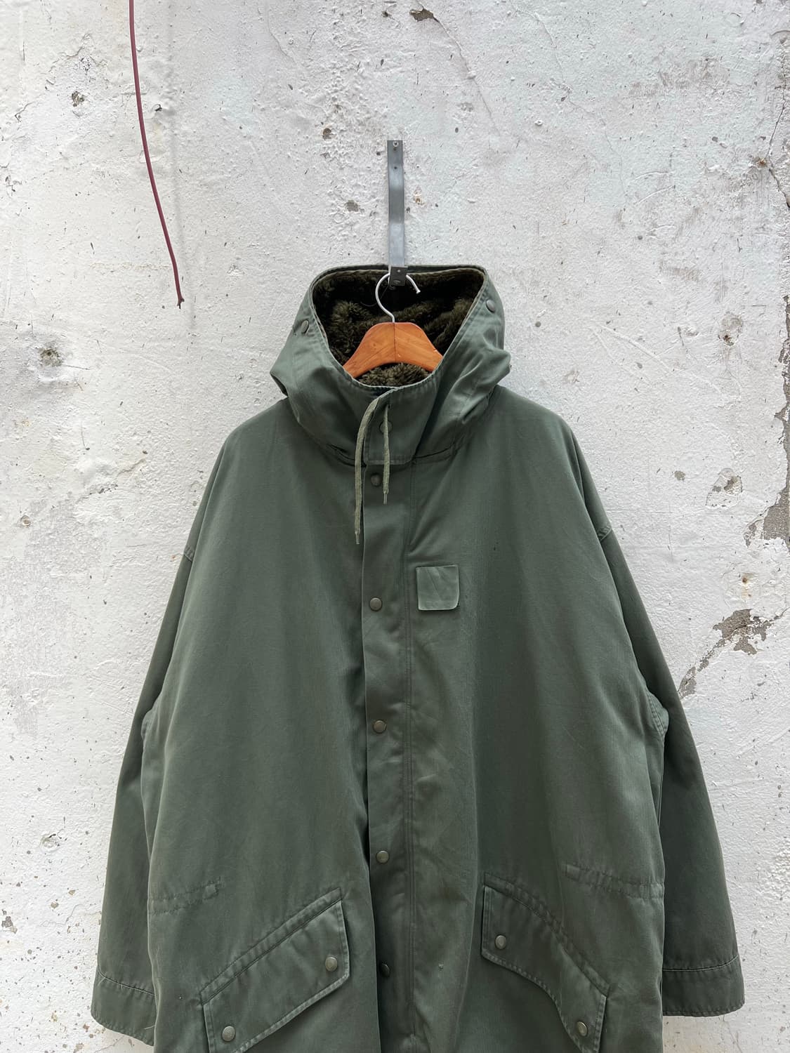 1980s FRENCH ARMY F-1 PARKA 모즈파카 개파카 상품이미지3