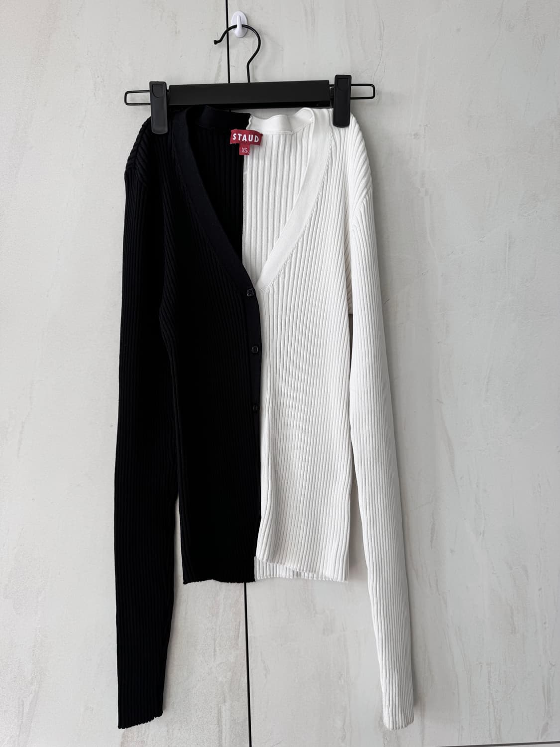 Staud 블랙&화이트 카고 가디건 XS(44,55가능) 상품이미지10
