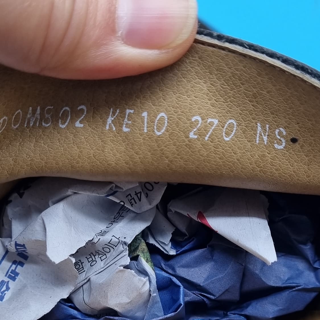 닥스 남성로퍼 실사이즈280. 상품이미지6