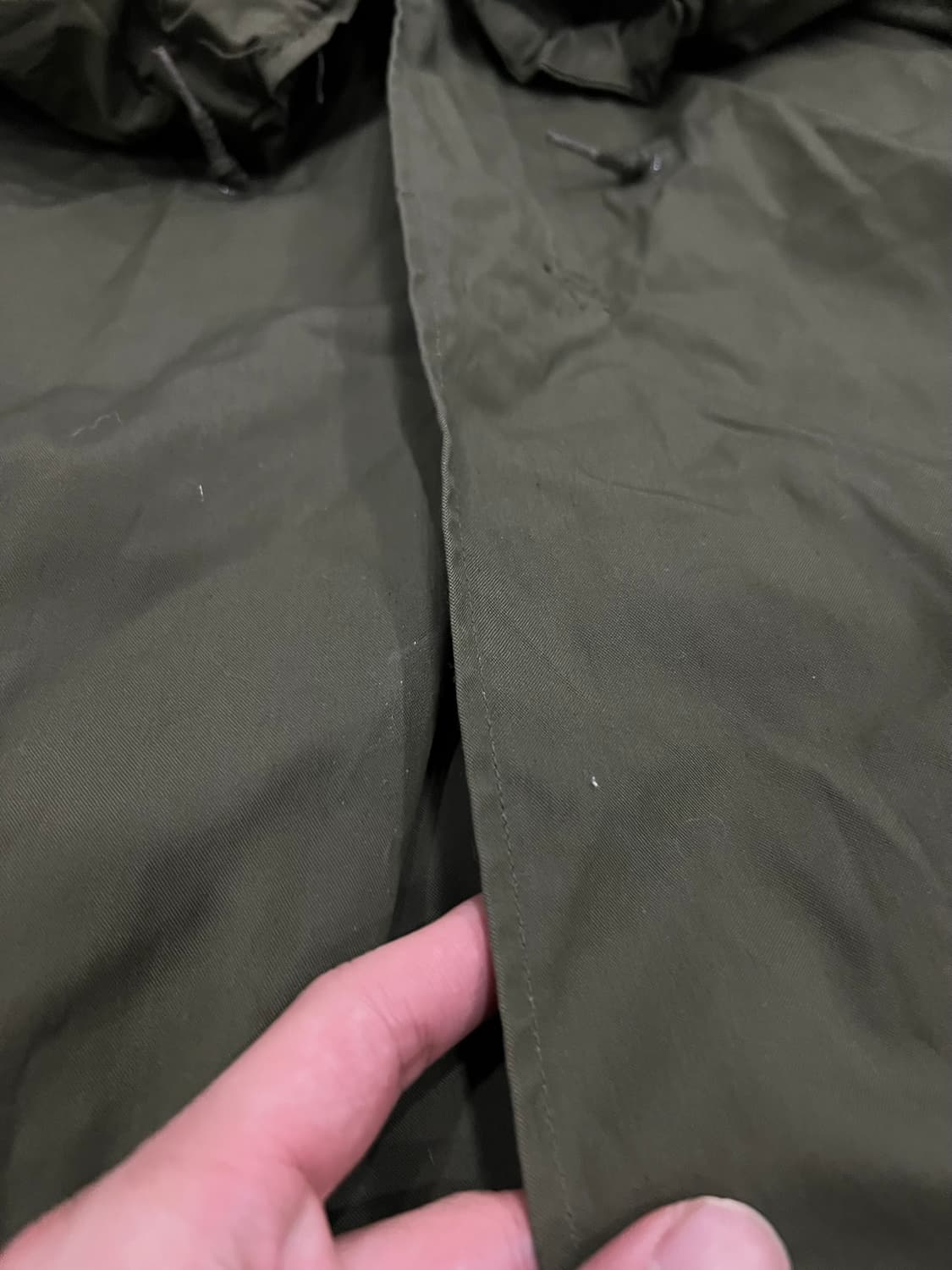 (XL) M65 피쉬테일 오리지널 개파카 풀셋 데드스탁 상품이미지8