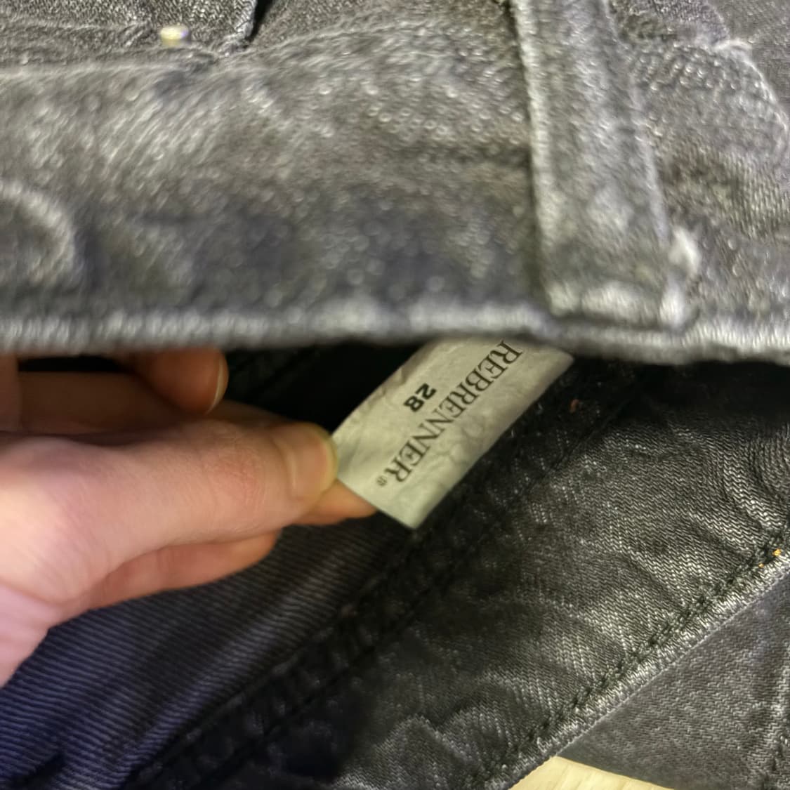 무신사(리브레너) 공용가능 키스 버뮤다핏 오버사이즈 카고 데님 숏츠팬츠 상품이미지6