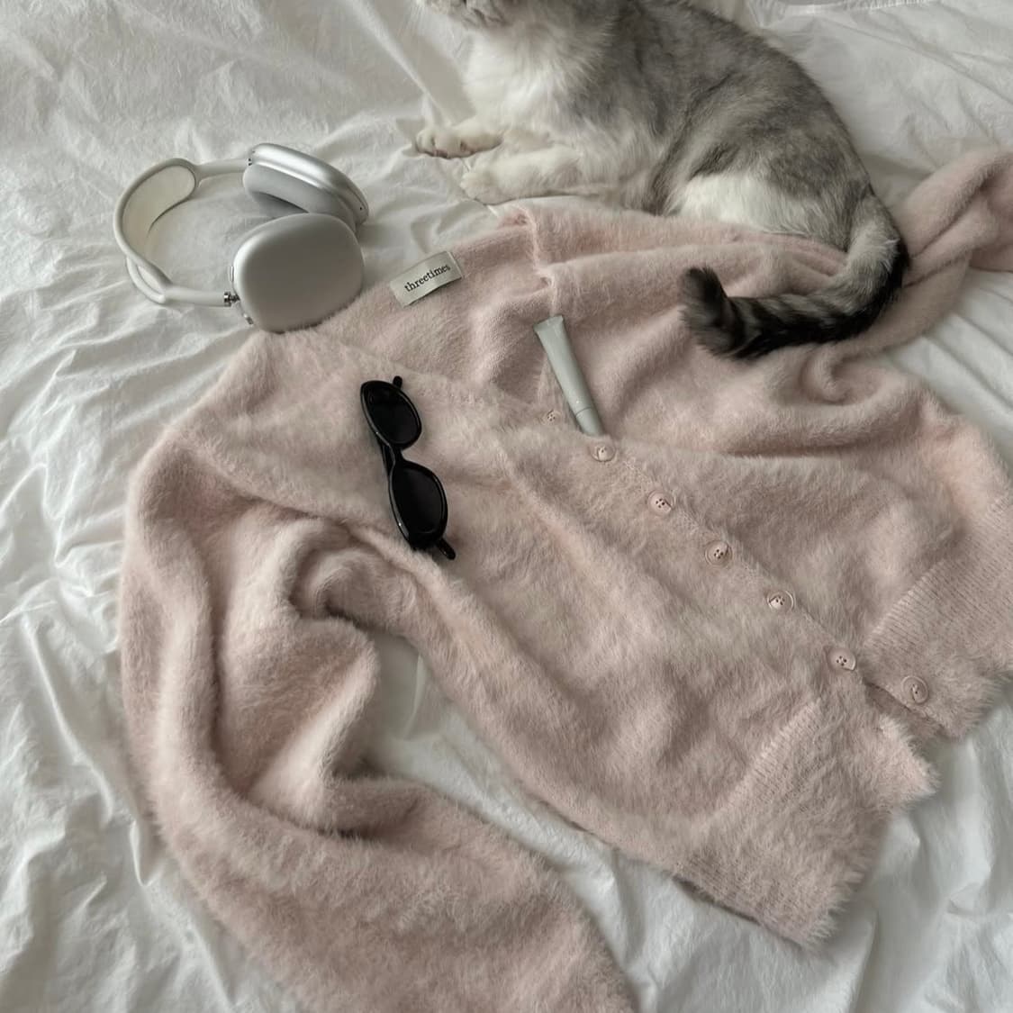 쓰리타임즈 Mary Knit Cardigan 상품이미지2