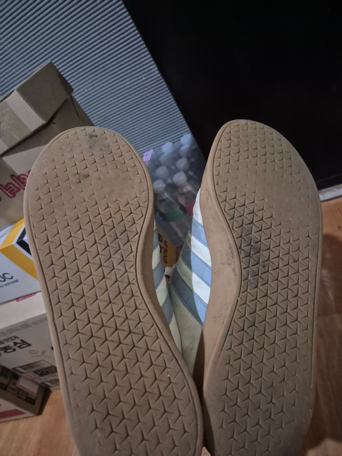 아디다스 네오 VL 코트 2.0 화이트 블루 상품이미지2