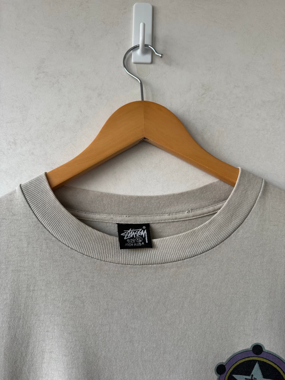 90s 스투시 스타 로고 티셔츠 상품이미지5