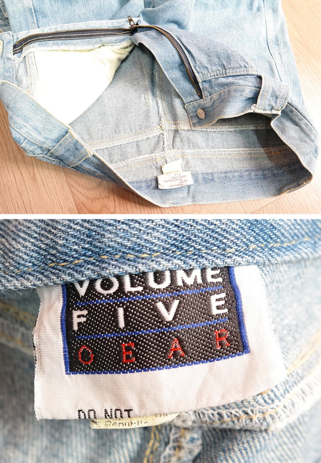 일본판 90s VOLUME 빈티지 힙합 반바지데님 32 상품이미지6
