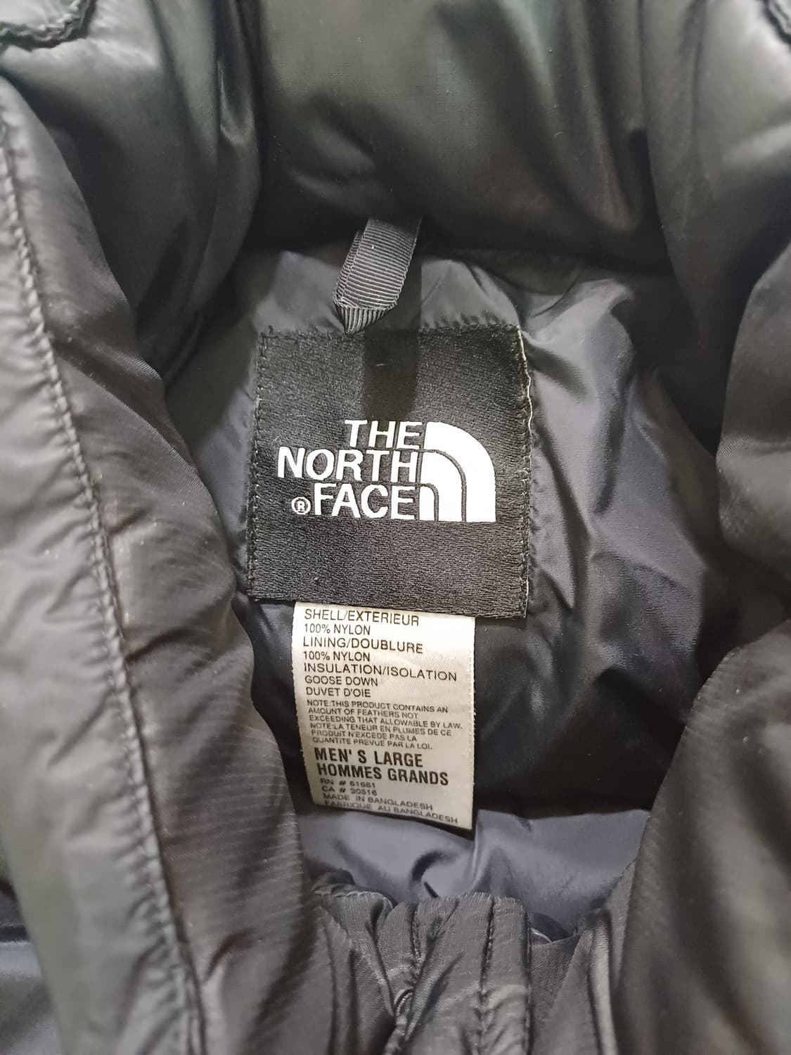 노스페이스 빈티지 눕시 센터로고 L사이즈  상품이미지4