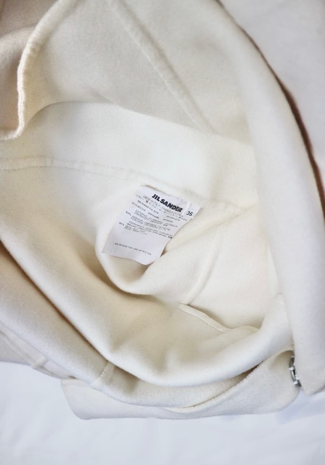 Jil Sander cashmere coat 상품이미지2