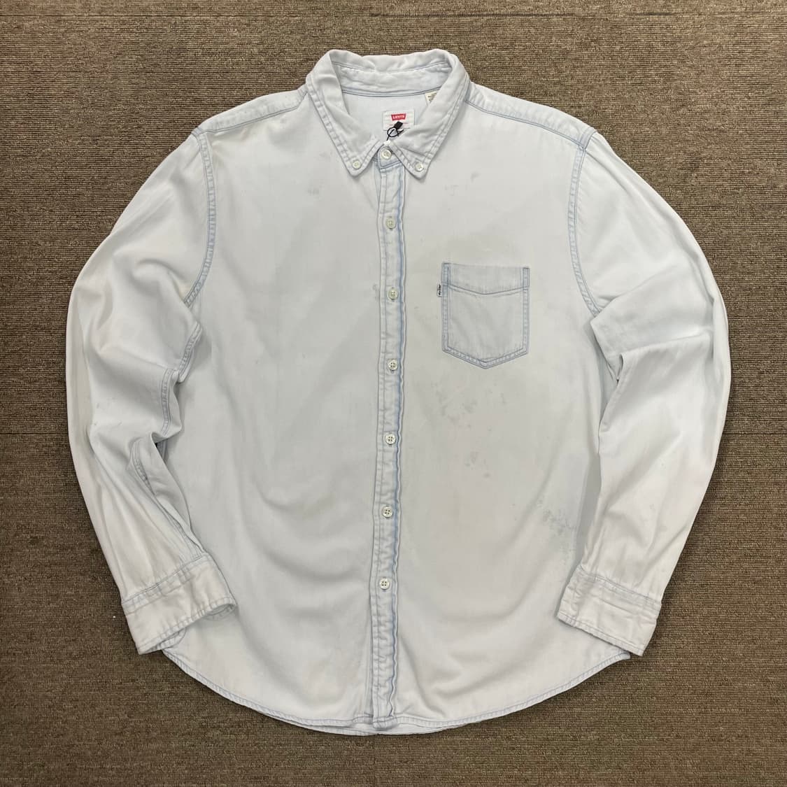 (L) Levi's 리바이스 코튼 데님 셔츠 상품이미지3