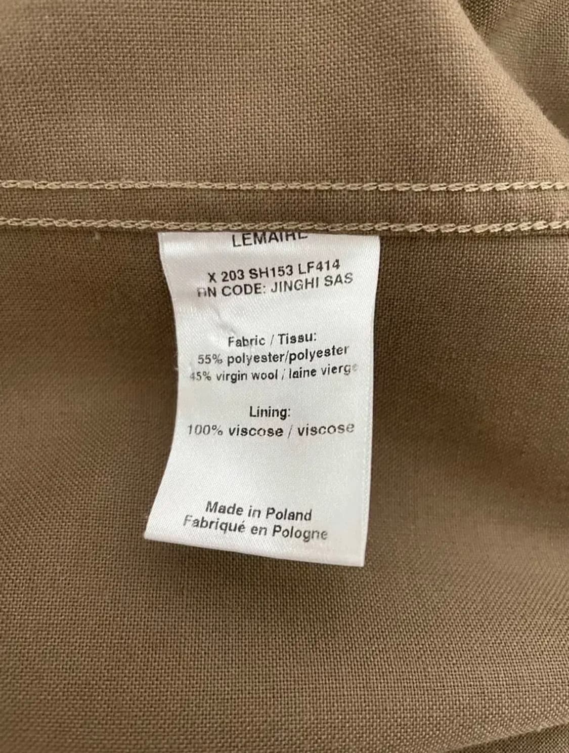 르메르 컨버터블 셋업 S/44 컵브라운 상품이미지5