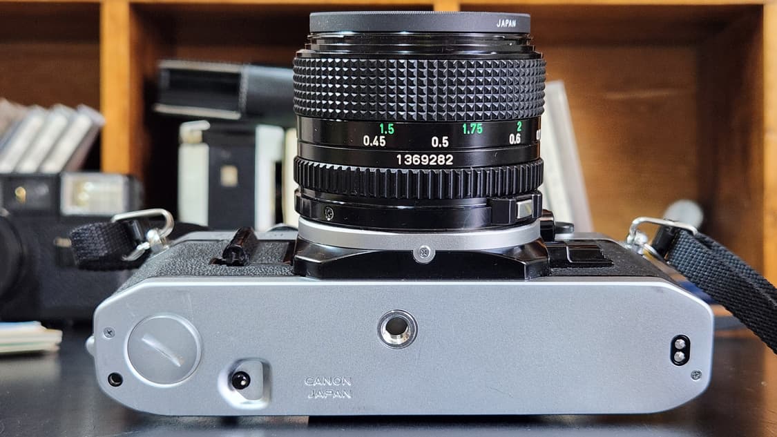 (미사용) 캐논 AE-1 + FD 50mm f1.4 필름 카메라 상품이미지6